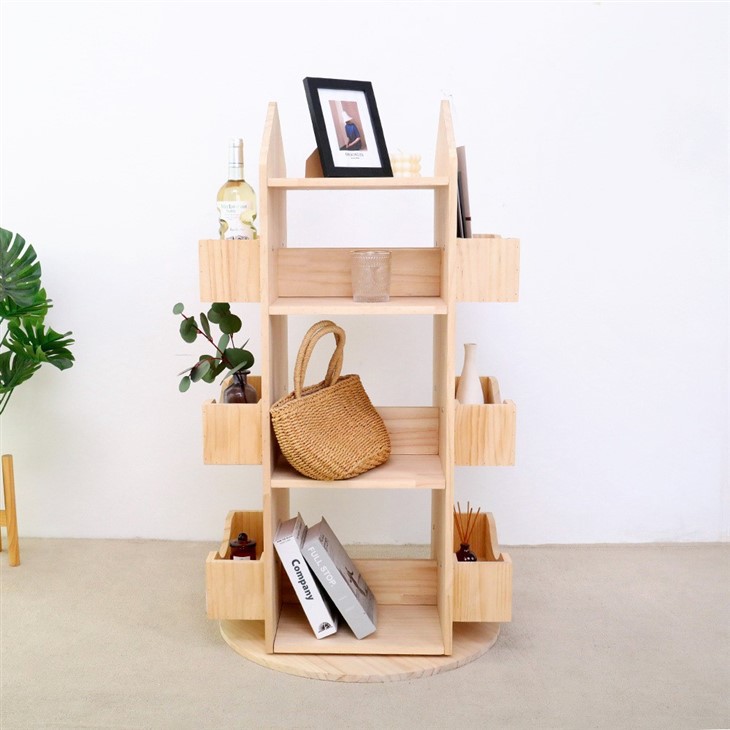 Children's Rotation Bookshelf Landing