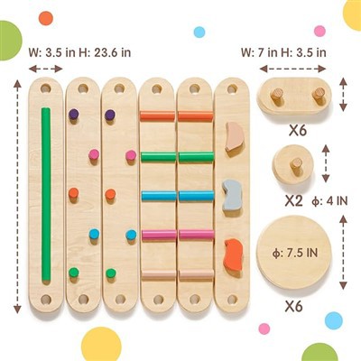 Lesena plošča za ravnotežje