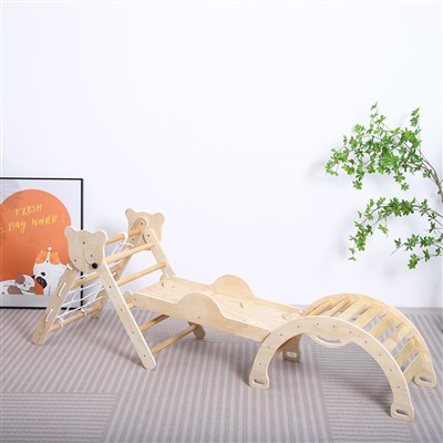 Leseni trikotni plezalni komplet